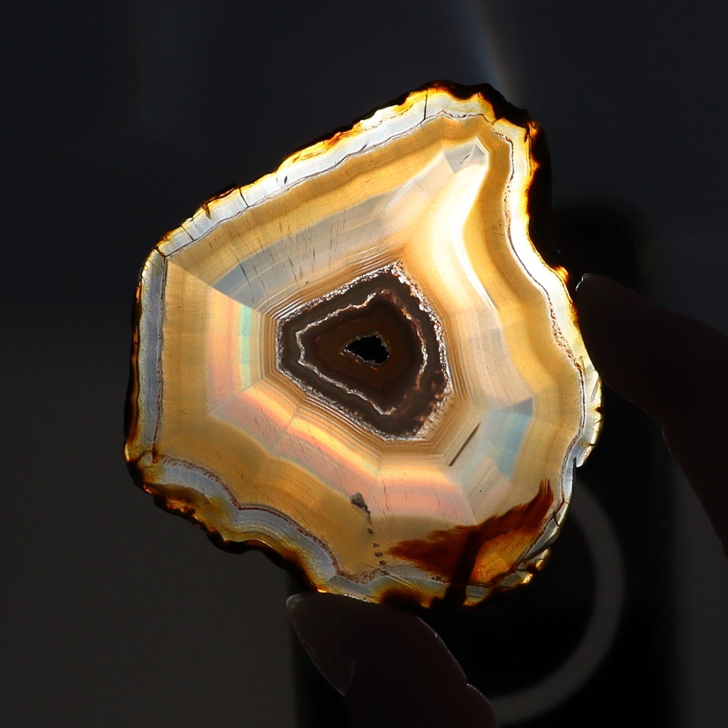 Iris Agate Slices Set of 8 - Expert Wholesale and Supplier of Wholesale Crystals & Bulk Gemstones, ["Agate","Iris Agate","Slices and Slabs"]