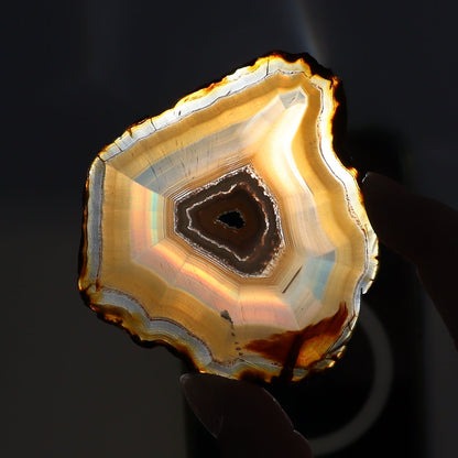 Iris Agate Slices Set of 8 - Expert Wholesale and Supplier of Wholesale Crystals & Bulk Gemstones, ["Agate","Iris Agate","Slices and Slabs"]
