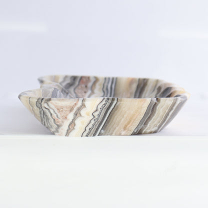 Zebra Onyx Butterfly Bowls Set of 6 - Expert Wholesale and Supplier of Wholesale Crystals & Bulk Gemstones, ["Bowls","Mexico","onyx"]