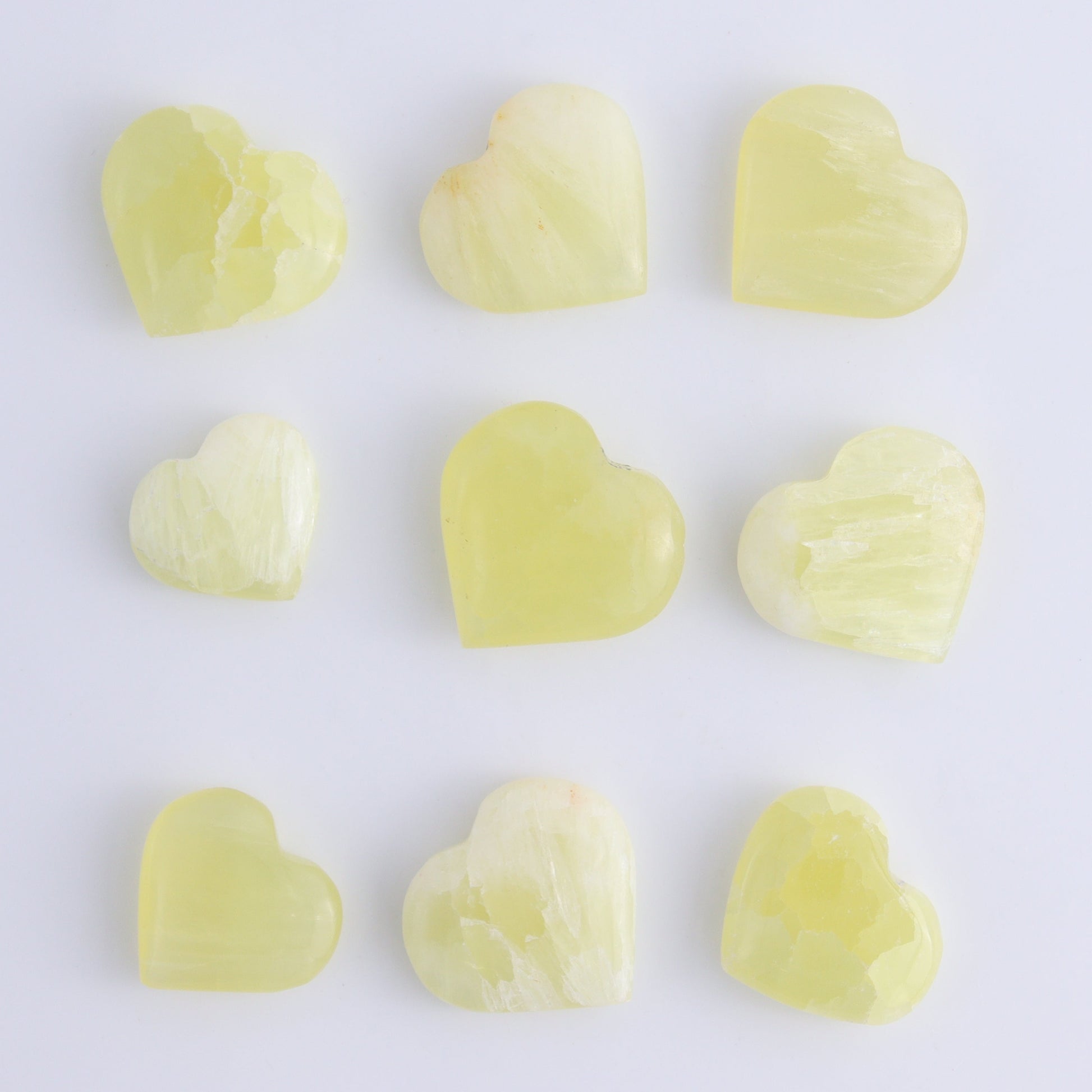 One Lemon Calcite Little Heart - Expert Wholesale and Supplier of Wholesale Crystals & Bulk Gemstones, ["Calcite","Hearts","Lemon Calcite","Pakistan"]