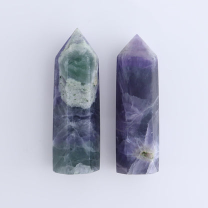 Lavender Fluorite Towers Set of 10