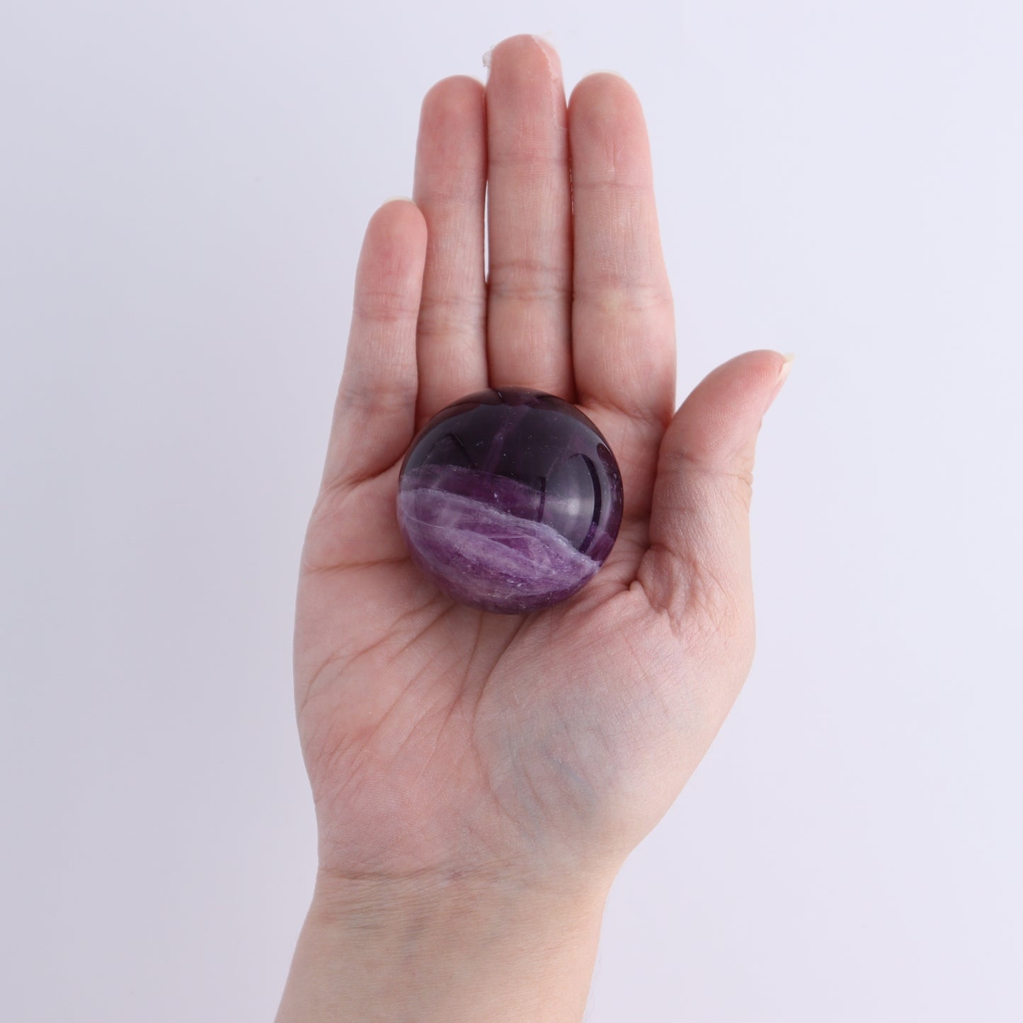 Purple Fluorite Spheres Set of 9 - Expert Wholesale and Supplier of Wholesale Crystals & Bulk Gemstones, ["Fluorite","Purple Fluorite","Spheres"]