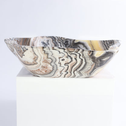 Zebra Onyx Bowl - Expert Wholesale and Supplier of Wholesale Crystals & Bulk Gemstones, ["Bowls","Mexico","onyx"]
