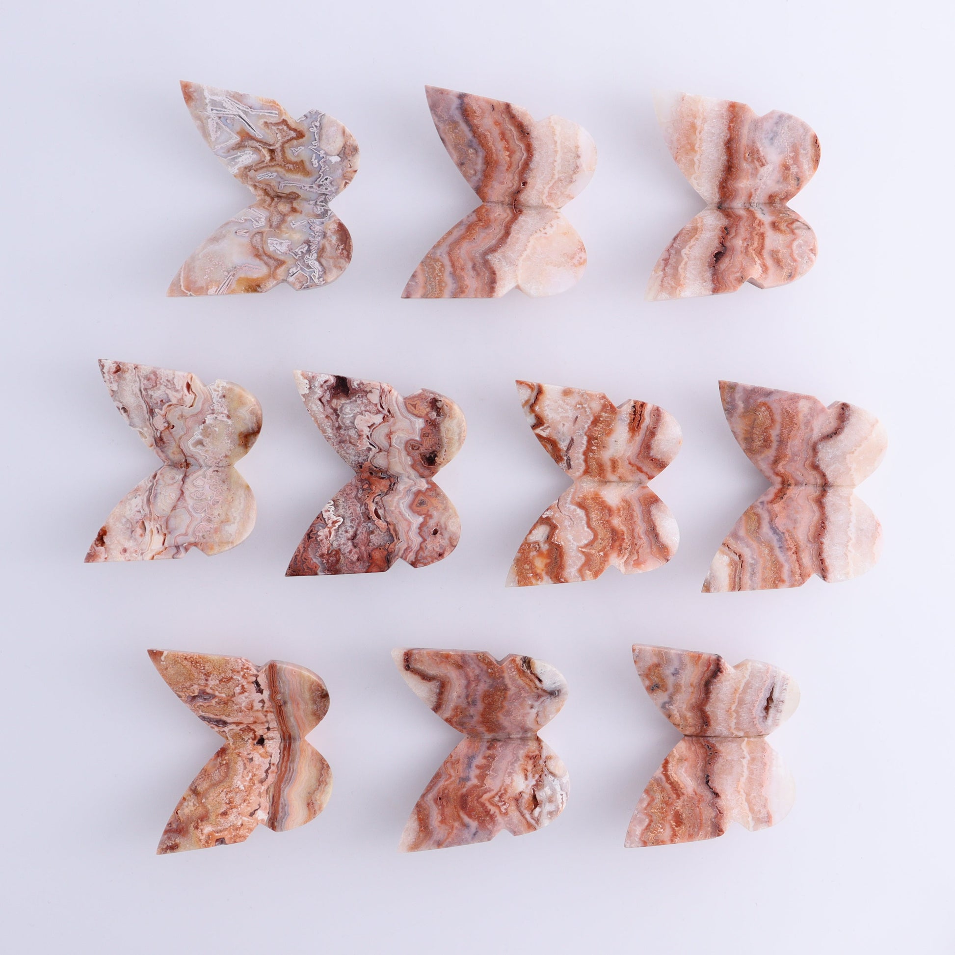 One Crazy Lace Agate Butterfly - Expert Wholesale and Supplier of Wholesale Crystals & Bulk Gemstones, ["Agate","Butterflies","Butterfly","Crazy Lace Agate"]