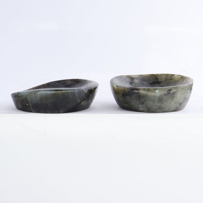 Labradorite Bowls Set of 10 - Expert Wholesale and Supplier of Wholesale Crystals & Bulk Gemstones, ["Bowls","Labradorite","Madagascar"]