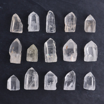 Lemurian Cut Bases Set of 15 - Expert Wholesale and Supplier of Wholesale Crystals & Bulk Gemstones, ["Brazil","Cut Base","Lemurian"]
