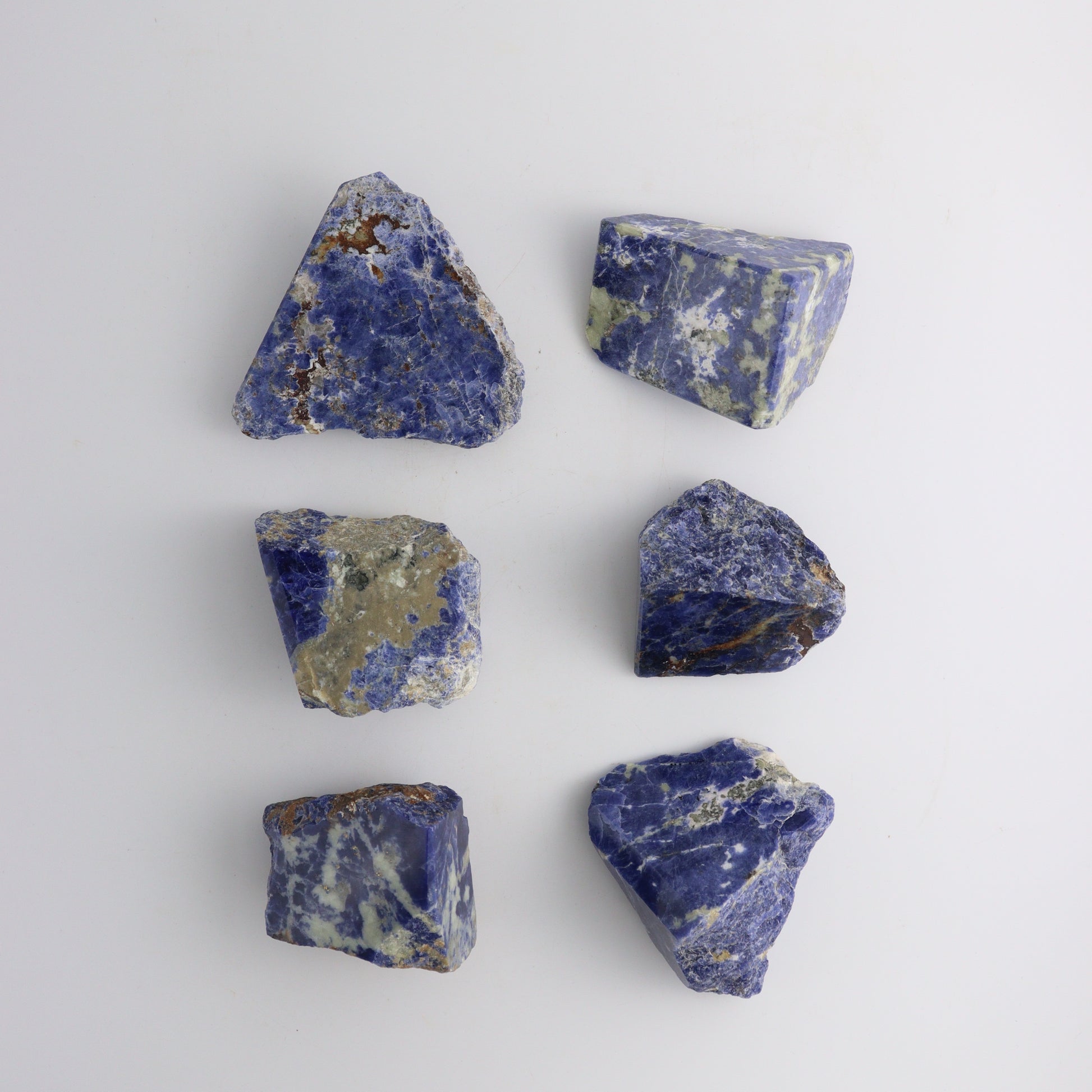 Sodalite Cut Base - Expert Wholesale and Supplier of Wholesale Crystals & Bulk Gemstones, ["Brazil","Cut Base","Sodalite"]