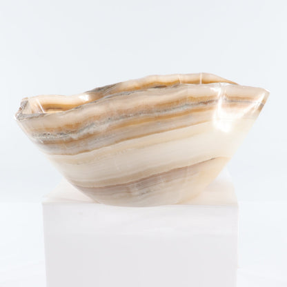 Mexican Onyx/Calcite Bowl 12"