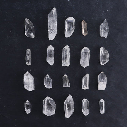 Clear Quartz Roughs Small 1 kg Set