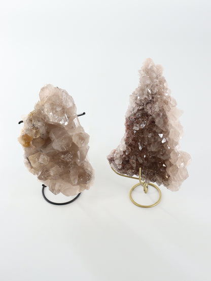 Smoky Quartz Clusters with Stands Set of 2 - Expert Wholesale and Supplier of Wholesale Crystals & Bulk Gemstones, []