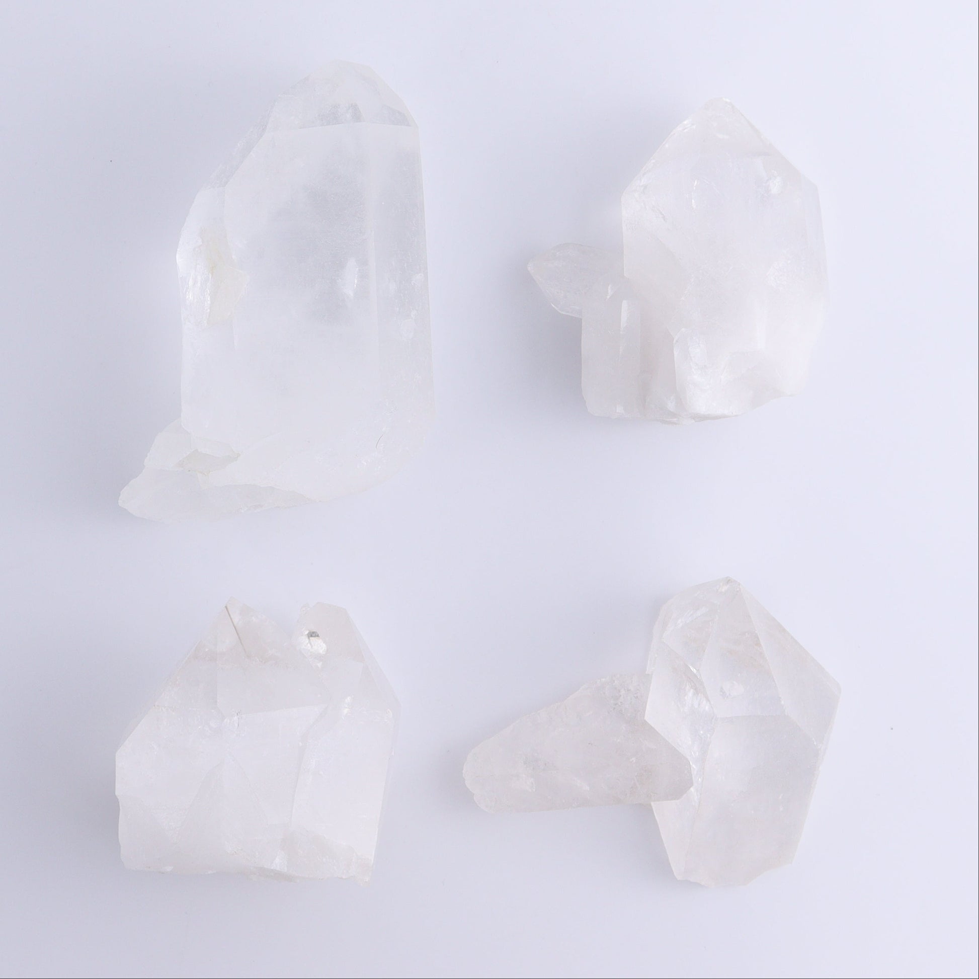 Quartz Clusters Set of 4 - Expert Wholesale and Supplier of Wholesale Crystals & Bulk Gemstones, ["Clusters","Freeform","Freeforms","Quartz"]