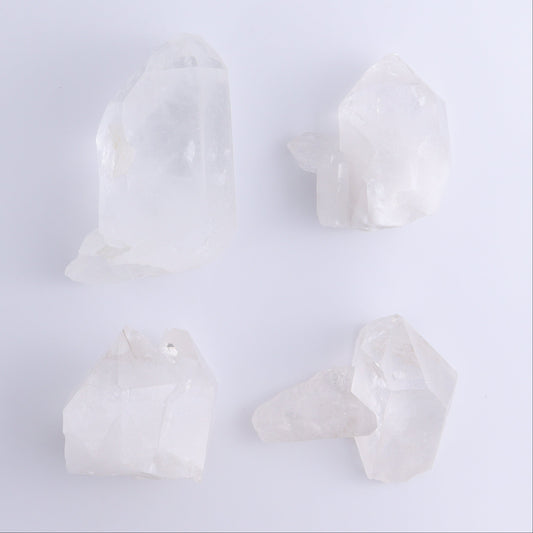 Quartz Clusters Set of 4 - Expert Wholesale and Supplier of Wholesale Crystals & Bulk Gemstones, ["Clusters","Freeform","Freeforms","Quartz"]