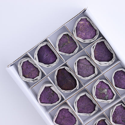 Purpurite Velvet Hearts Set of 20 - Expert Wholesale and Supplier of Wholesale Crystals & Bulk Gemstones, ["Hearts","purpurite","Purpurite Velvet"]