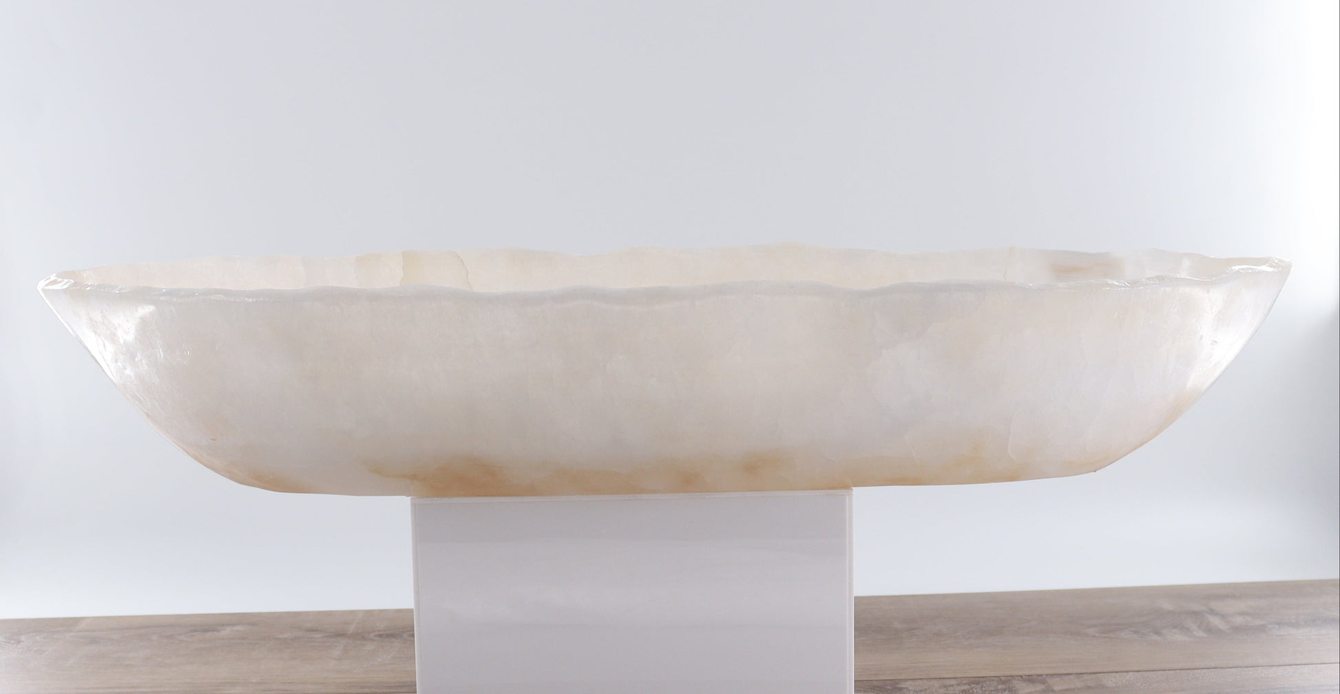 Mexican Onyx/Calcite Canoe Bowl - Expert Wholesale and Supplier of Wholesale Crystals & Bulk Gemstones, ["Bowls","Calcite","canoe","Mexico","onyx"]