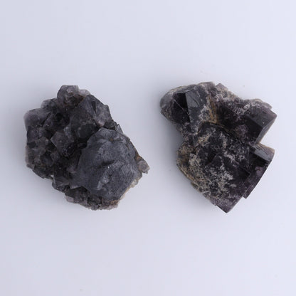 Fluorite Purple Rain Pocket Set of 8 - Expert Wholesale and Supplier of Wholesale Crystals & Bulk Gemstones, ["close_50","England","Fluorite","Purple Rain Pocket","Rough"]