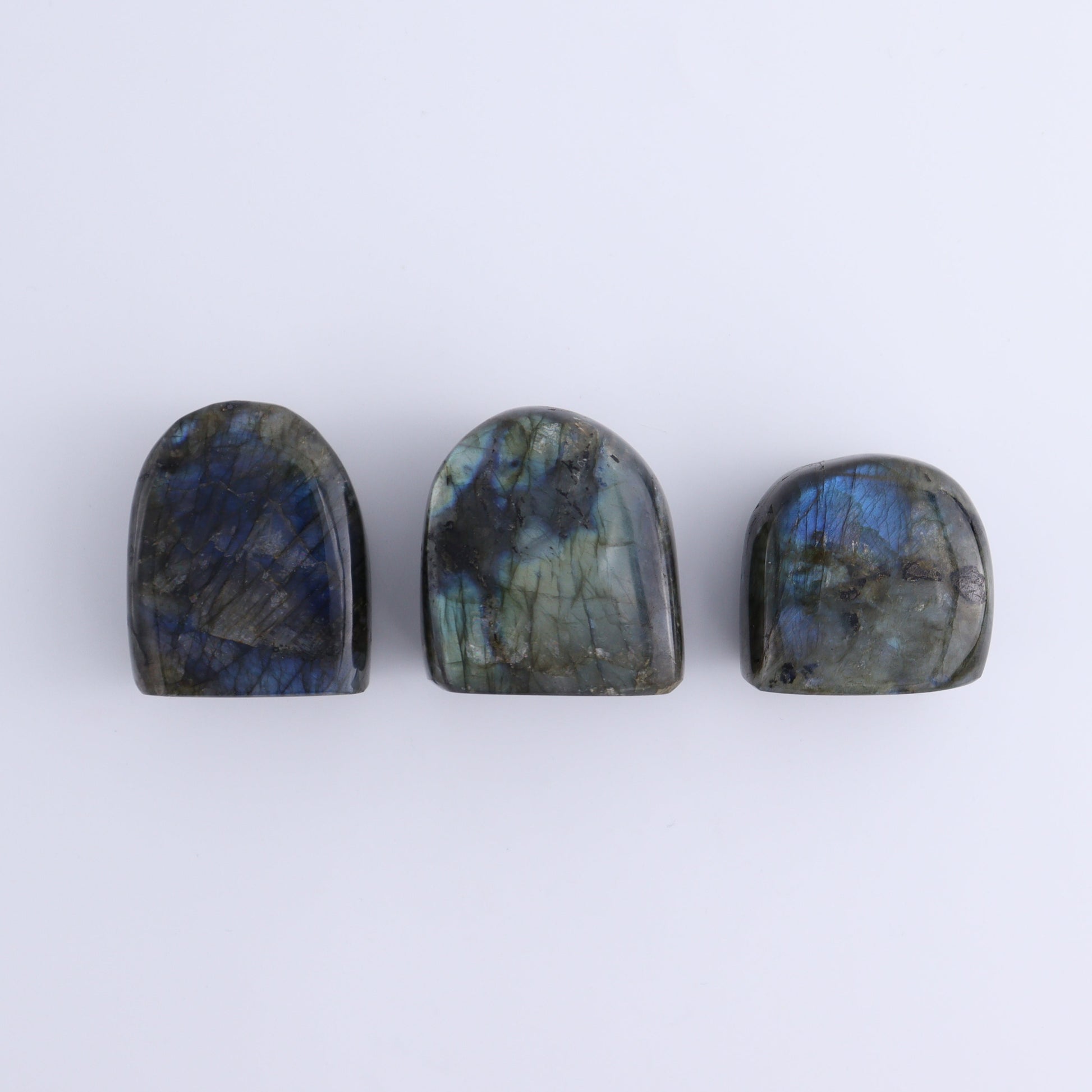 Labradorite Freeform Set of 6 - Expert Wholesale and Supplier of Wholesale Crystals & Bulk Gemstones, ["Freeforms","Labradorite","Madagascar"]