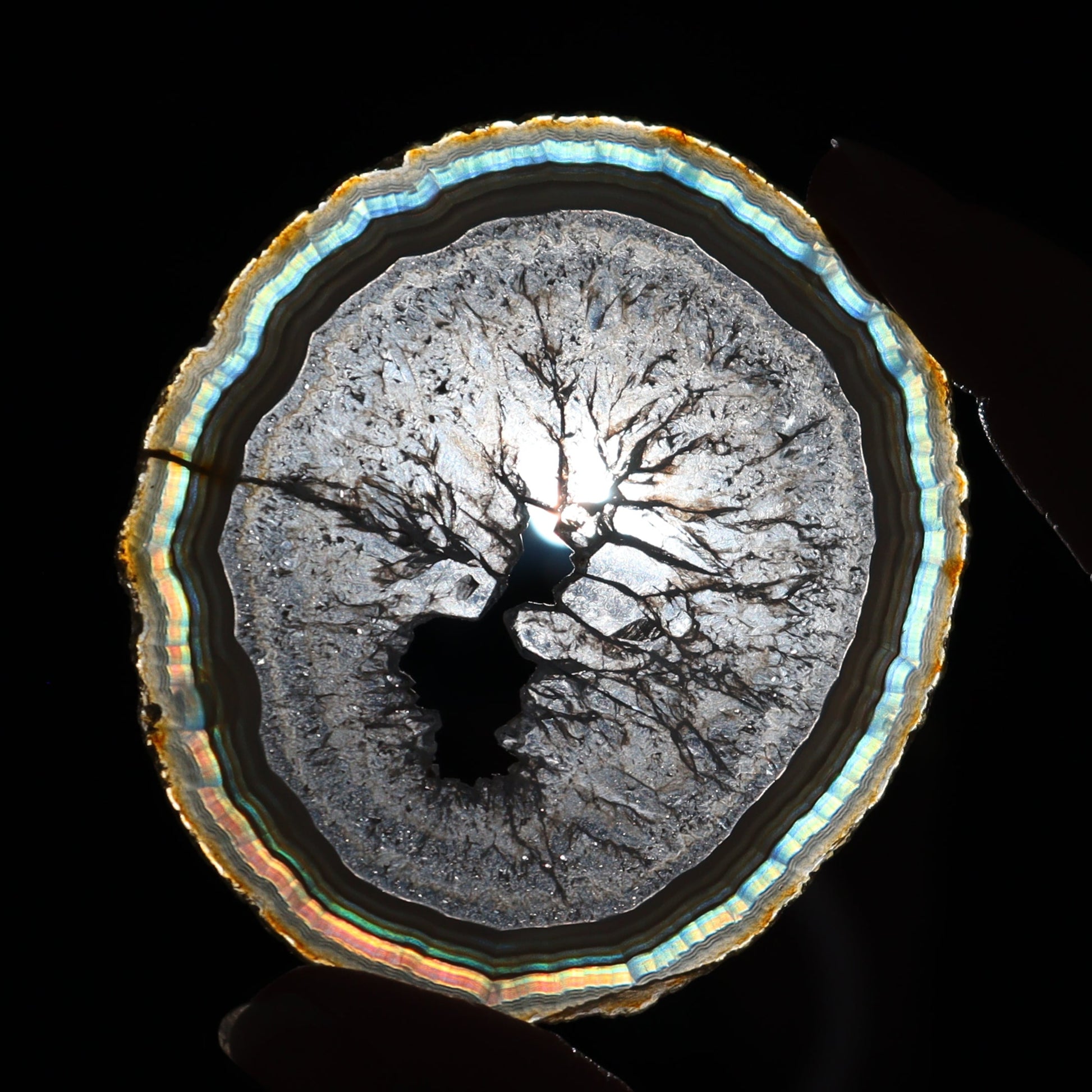 Iris Agate Slices Set of 6 - Expert Wholesale and Supplier of Wholesale Crystals & Bulk Gemstones, ["Agate","Iris Agate","Slices and Slabs"]