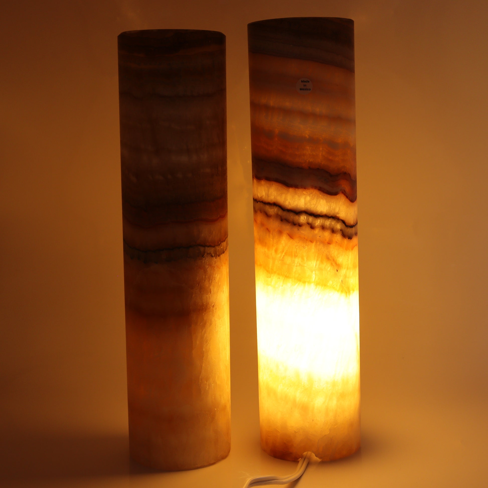 Onyx Lamps Set of 2 - Expert Wholesale and Supplier of Wholesale Crystals & Bulk Gemstones, ["Lamps","Mexico","onyx"]