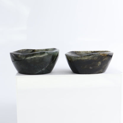 Labradorite Bowls Set of 8