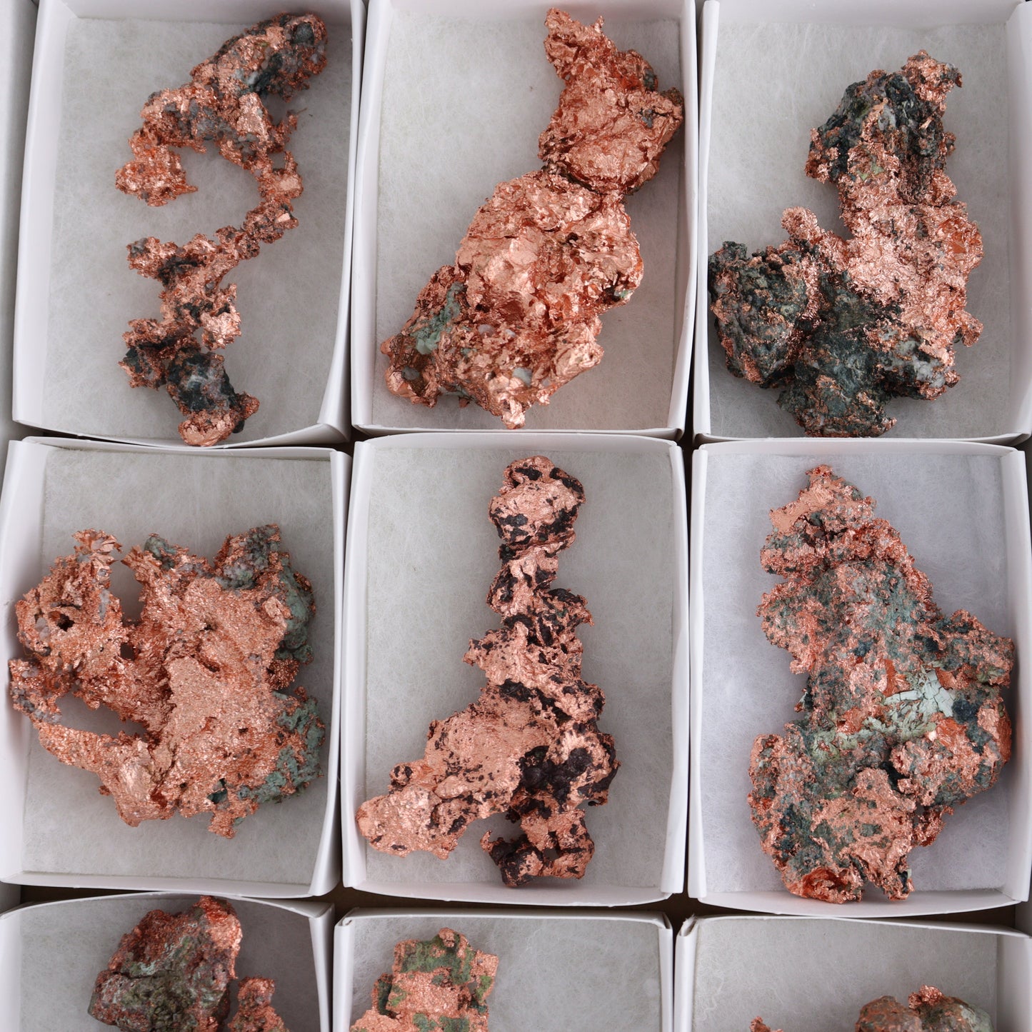 Copper Flat of 9 - Expert Wholesale and Supplier of Wholesale Crystals & Bulk Gemstones, ["copper","Freeforms","United States"]
