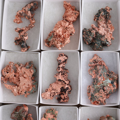Copper Flat of 9 - Expert Wholesale and Supplier of Wholesale Crystals & Bulk Gemstones, ["copper","Freeforms","United States"]
