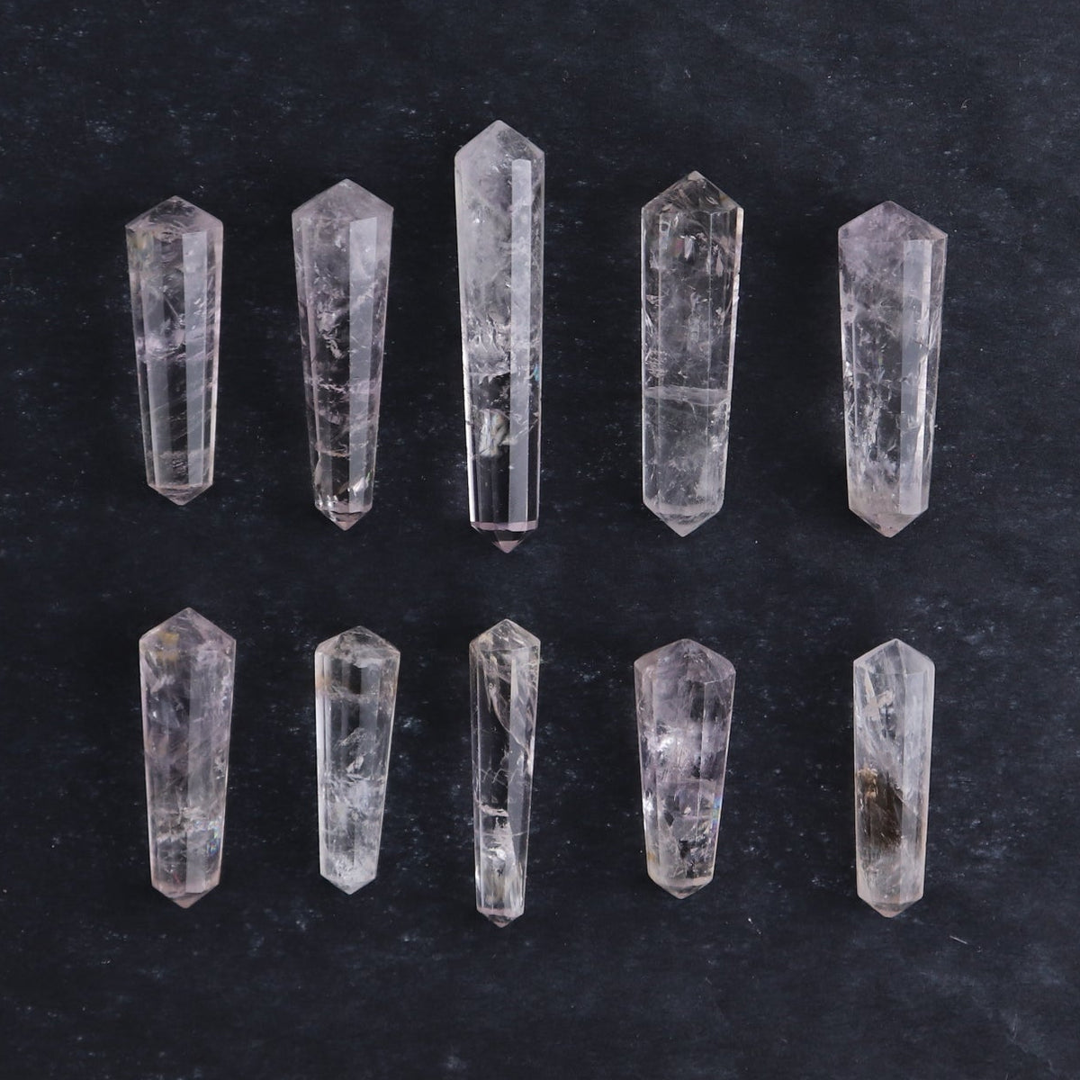 Powellite Amethyst UV Reactive Double Point Set of 10