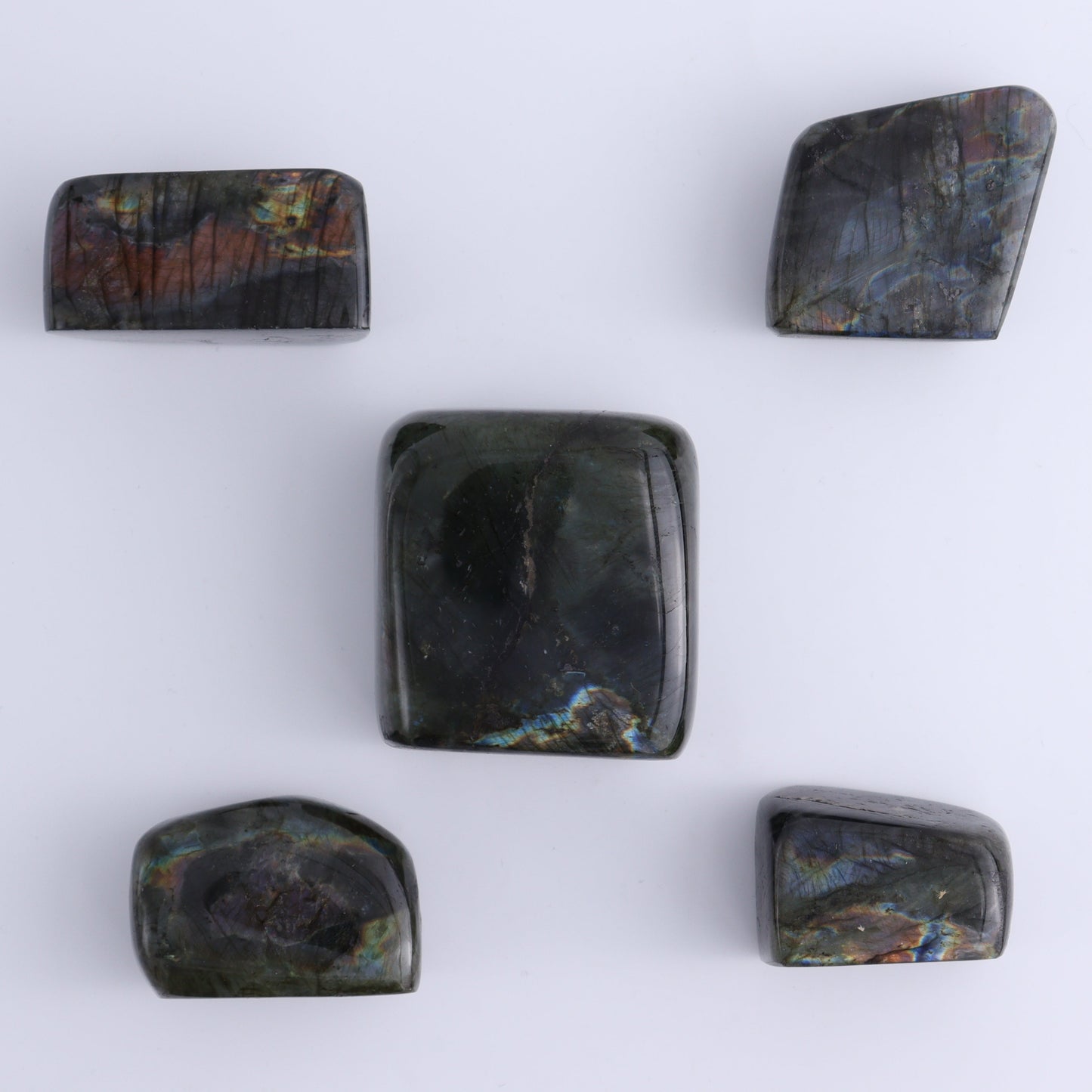 Labradorite Freeform Set of 10 - Expert Wholesale and Supplier of Wholesale Crystals & Bulk Gemstones, ["Freeforms","Labradorite","Madagascar"]