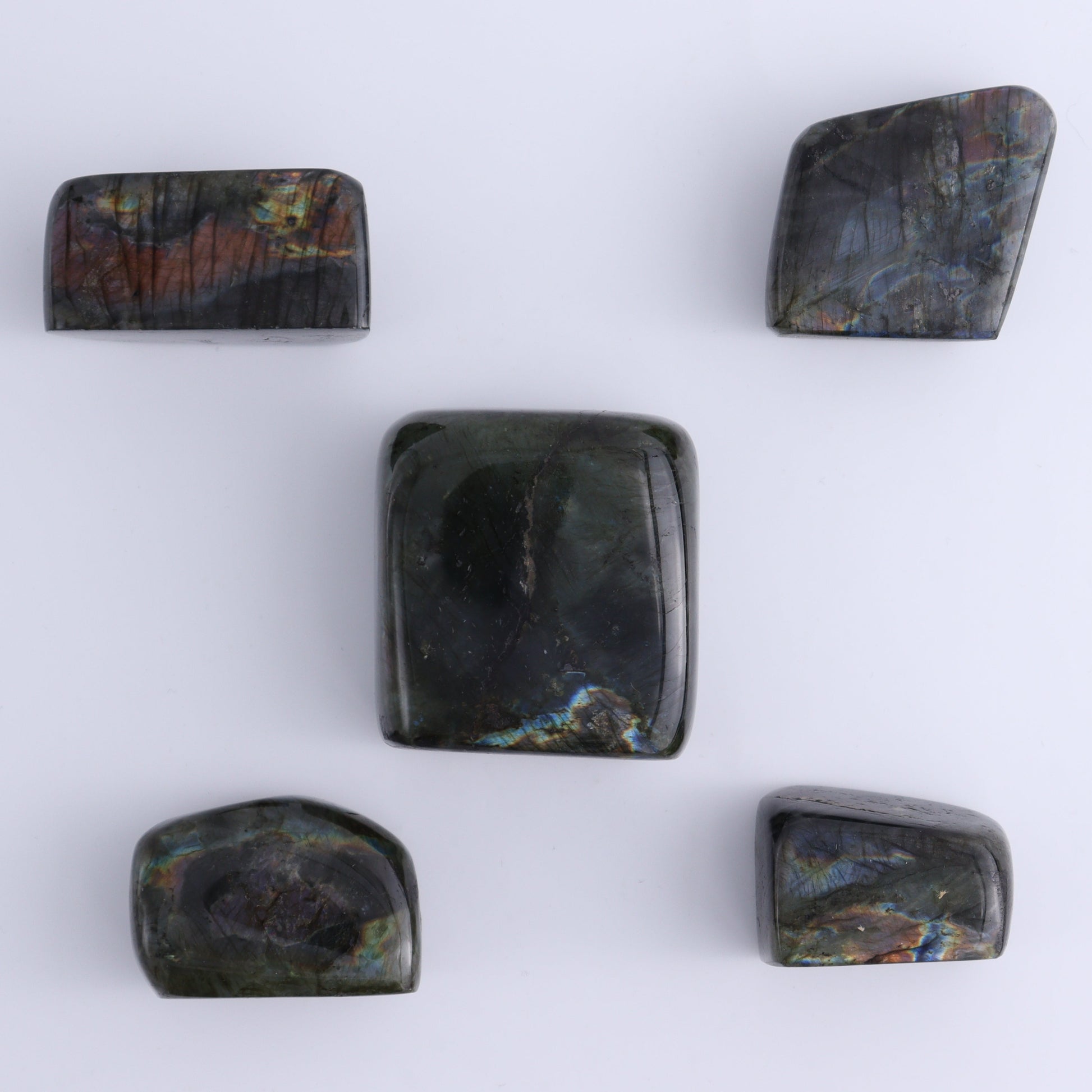 Labradorite Freeform Set of 10 - Expert Wholesale and Supplier of Wholesale Crystals & Bulk Gemstones, ["Freeforms","Labradorite","Madagascar"]