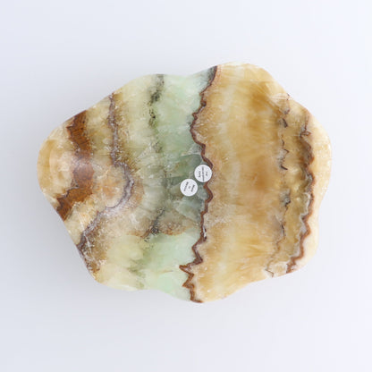 One Small Bowl Mexican Onyx/Calcite Honey & Green Polished - Expert Wholesale and Supplier of Wholesale Crystals & Bulk Gemstones, ["bowl","Calcite","Catalog Onyx","Decorative Dish","Mexico","onyx"]