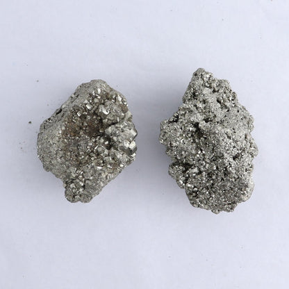 Pyrite Clusters Set of 6