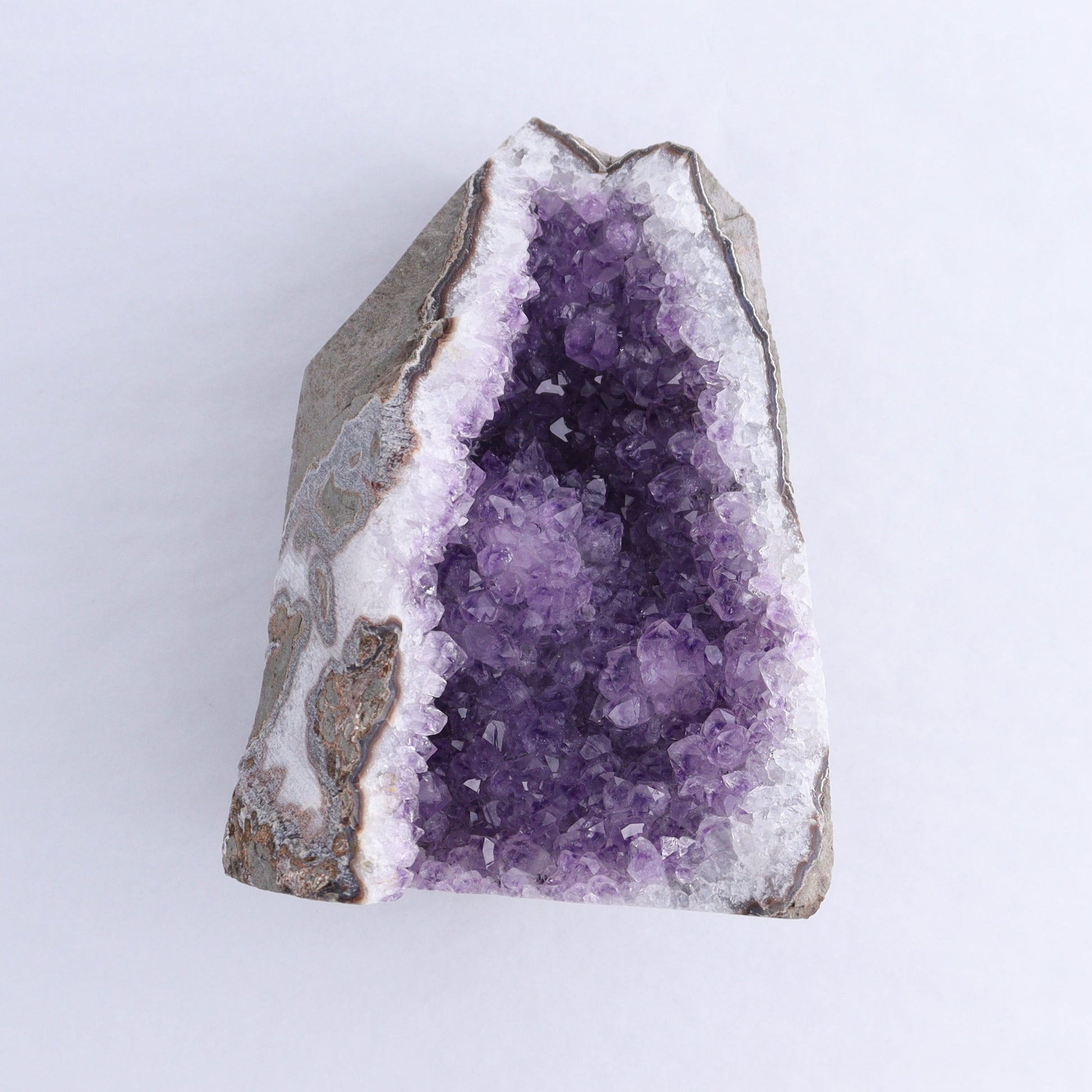 Uruguay Amethyst Cut Base Set of 6 - Expert Wholesale and Supplier of Wholesale Crystals & Bulk Gemstones, ["Amethyst","Cut Base","Uruguay"]