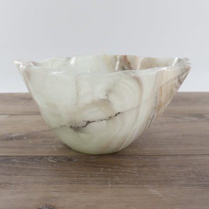 Mexican Onyx/Calcite Bowl 12"