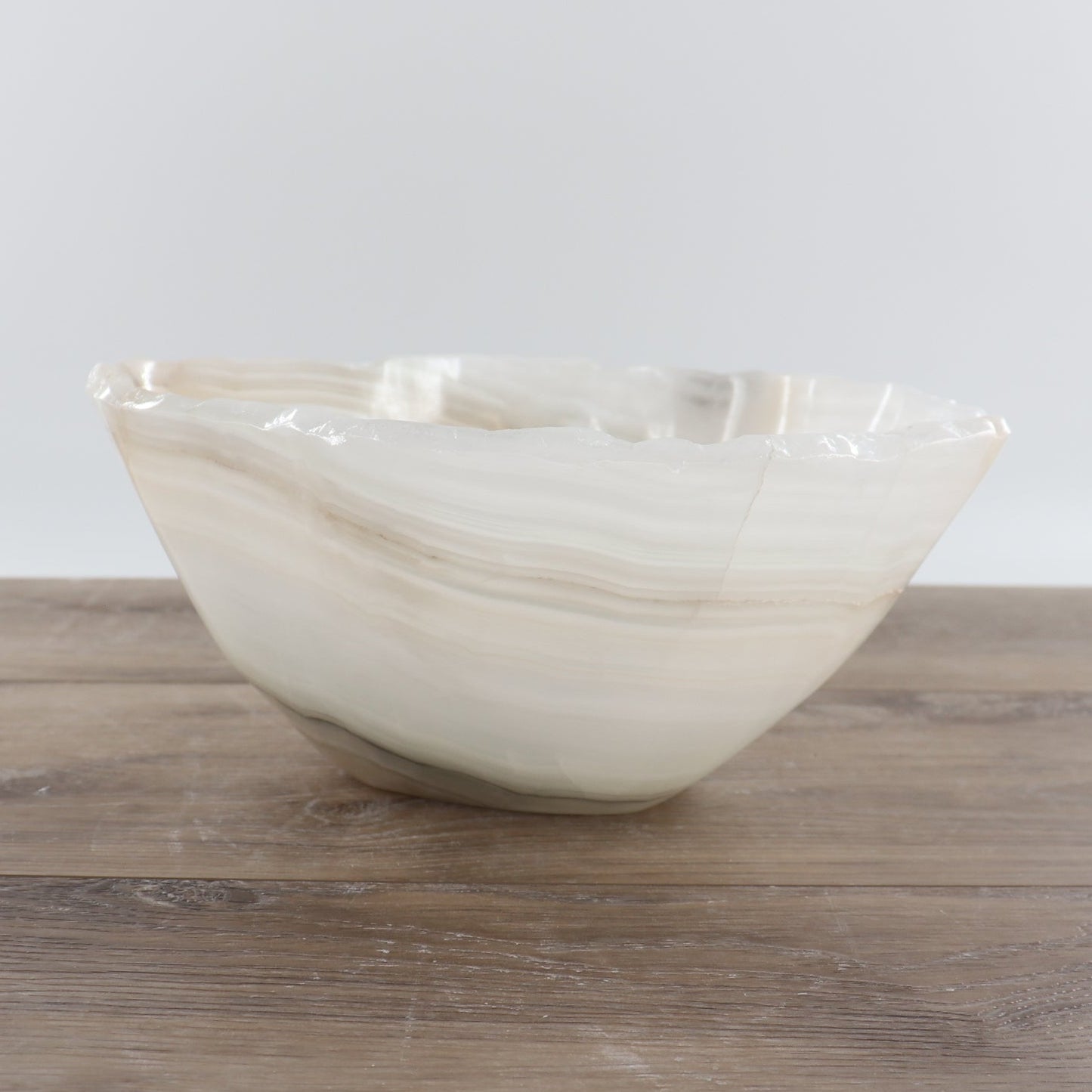 Mexican Onyx/Calcite Bowl 12"