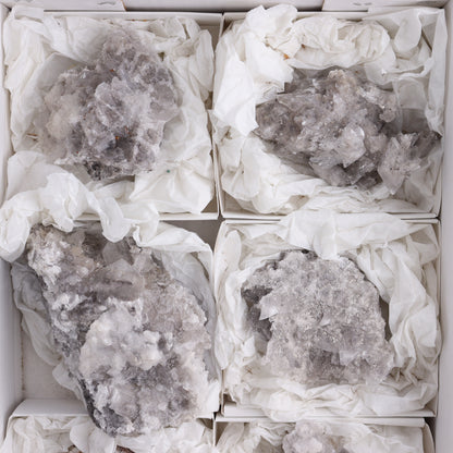 Selenite Clusters from Mexico Set of 6 - Expert Wholesale and Supplier of Wholesale Crystals & Bulk Gemstones, ["close_70","Clusters","Mexico","selenite"]