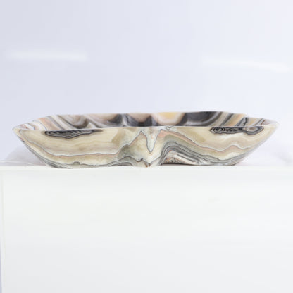 Zebra Onyx Butterfly Bowls Set of 6 - Expert Wholesale and Supplier of Wholesale Crystals & Bulk Gemstones, ["Bowls","Mexico","onyx"]