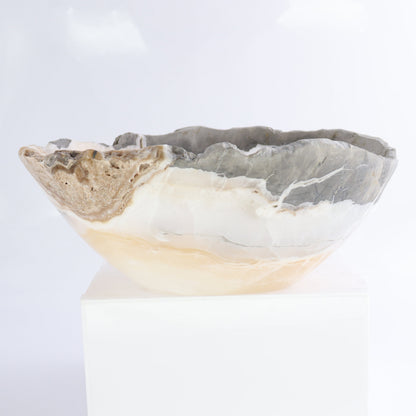Mexican Onyx/Calcite Bowl - Expert Wholesale and Supplier of Wholesale Crystals & Bulk Gemstones, ["Bowls","Calcite","Mexico","onyx"]