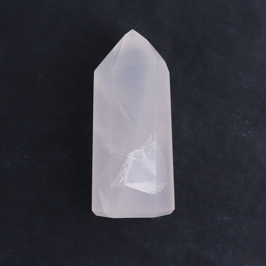Imperfect Rose Quartz Towers Set of 7 - Expert Wholesale and Supplier of Wholesale Crystals & Bulk Gemstones, ["Brazil","Points","Quartz","Rose Quartz","Towers"]