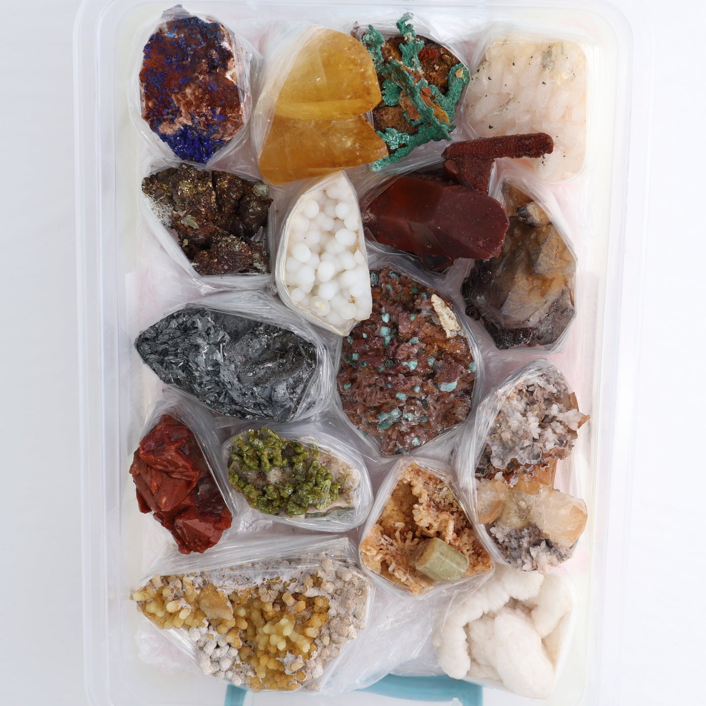 Mixed Minerals Flat from Morocco