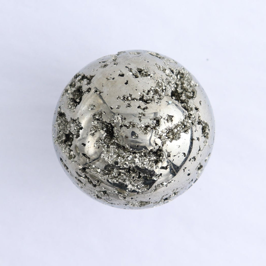 Pyrite Spheres Set of 4