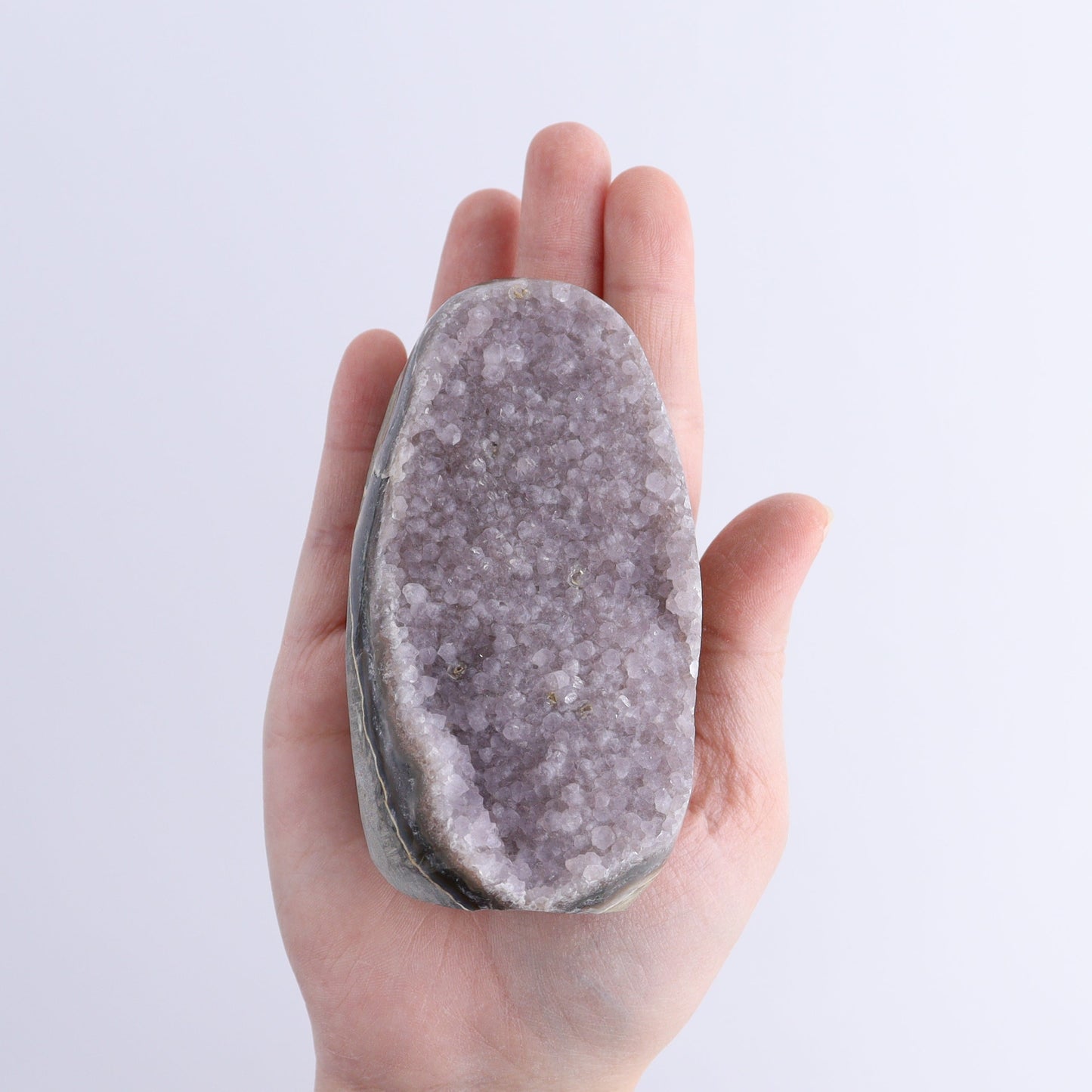 Uruguay Amethyst Cut Base Set of 4 - Expert Wholesale and Supplier of Wholesale Crystals & Bulk Gemstones, ["Amethyst","Cut Base","Uruguay"]
