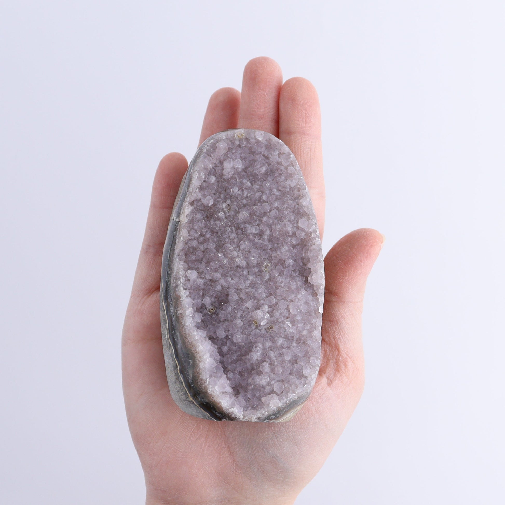 Uruguay Amethyst Cut Base Set of 4 - Expert Wholesale and Supplier of Wholesale Crystals & Bulk Gemstones, ["Amethyst","Cut Base","Uruguay"]