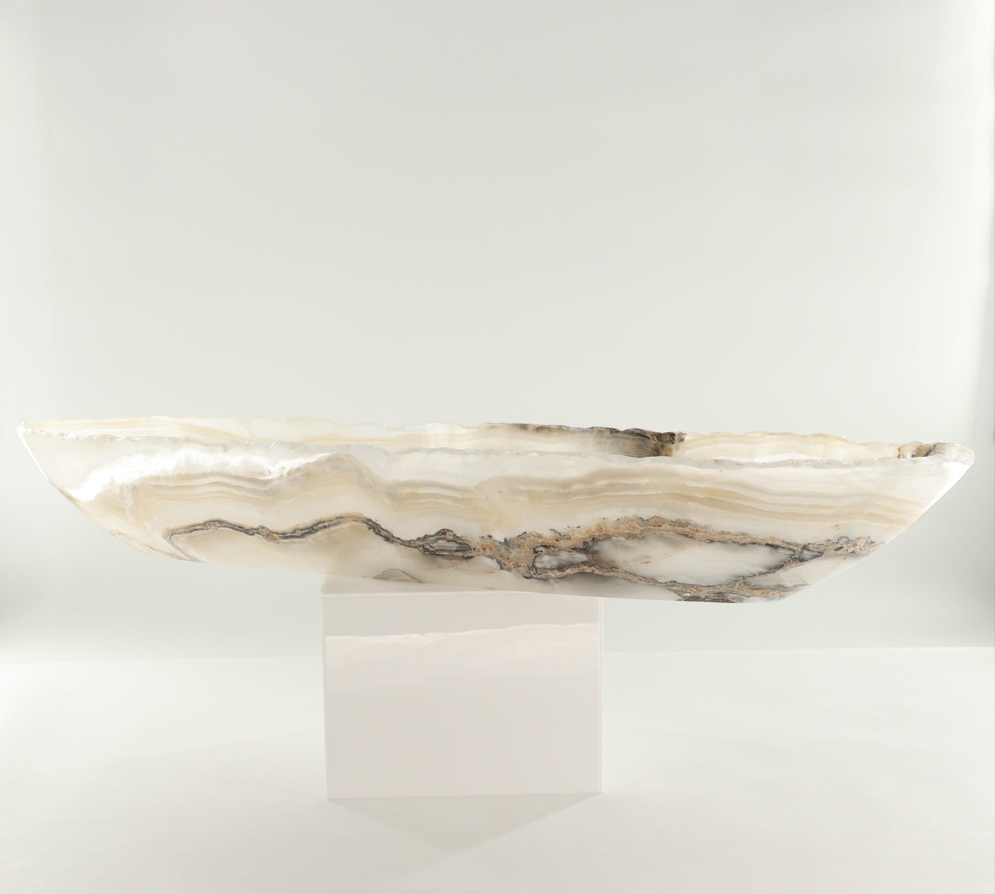 Onyx Canoe Bowl - Expert Wholesale and Supplier of Wholesale Crystals & Bulk Gemstones, ["Bowls","canoe","Mexico","onyx"]
