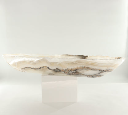 Onyx Canoe Bowl - Expert Wholesale and Supplier of Wholesale Crystals & Bulk Gemstones, ["Bowls","canoe","Mexico","onyx"]