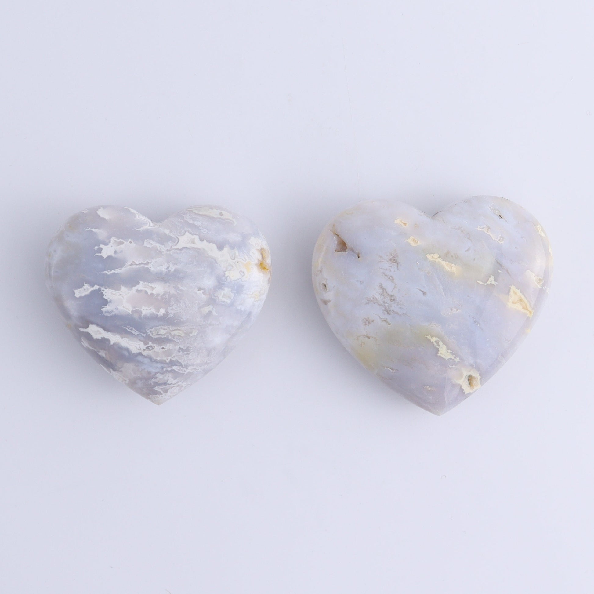 Agate Hearts Set of 6 - Expert Wholesale and Supplier of Wholesale Crystals & Bulk Gemstones, ["Agate","Hearts"]