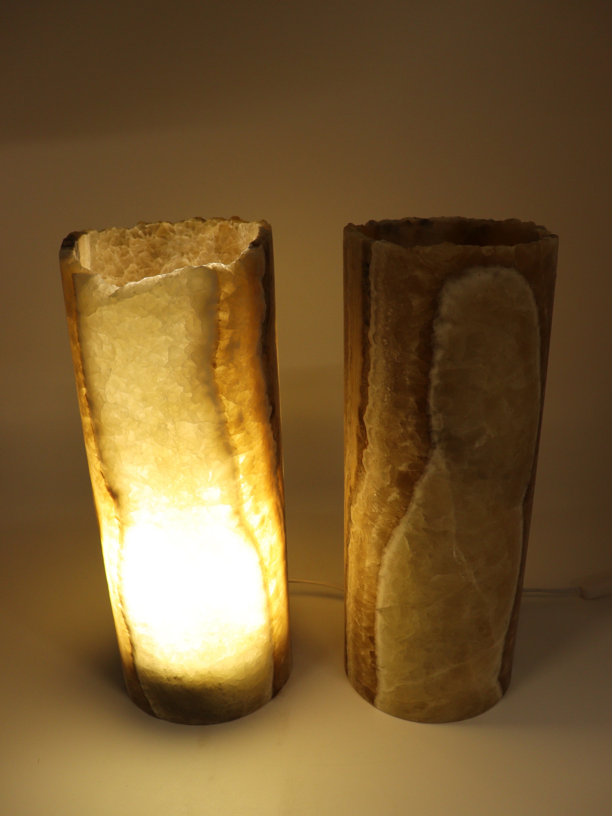 Onyx Lamps Set of 2 - Expert Supplier of Wholesale Crystals & Bulk Gemstones