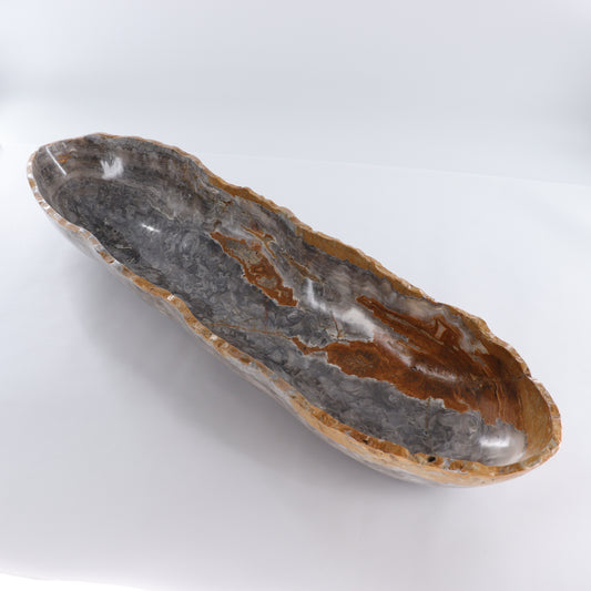 Onyx Canoe Bowl - Expert Wholesale and Supplier of Wholesale Crystals & Bulk Gemstones, ["Bowls","canoe","Mexico","onyx"]