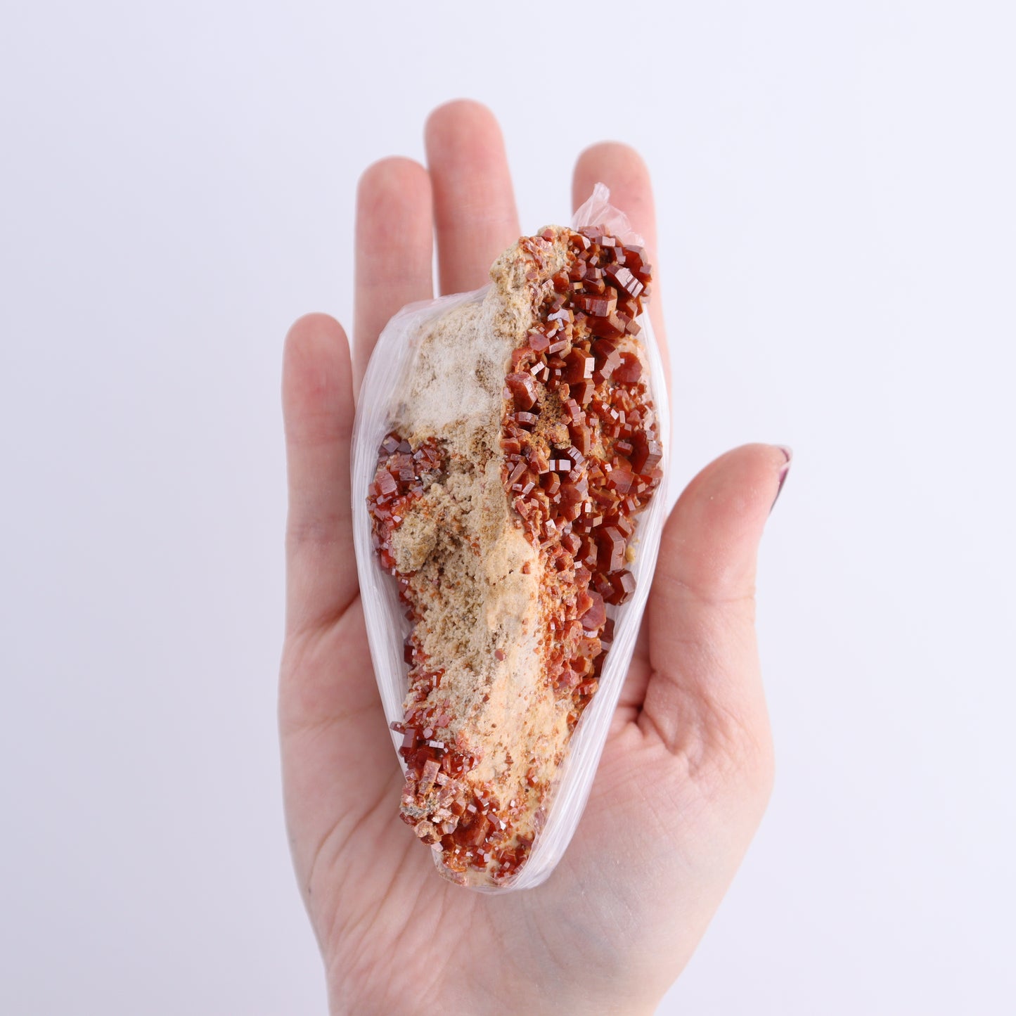 Vanadinite Flat from Morocco - Expert Wholesale and Supplier of Wholesale Crystals & Bulk Gemstones, ["Barite","Flats","Morocco"]