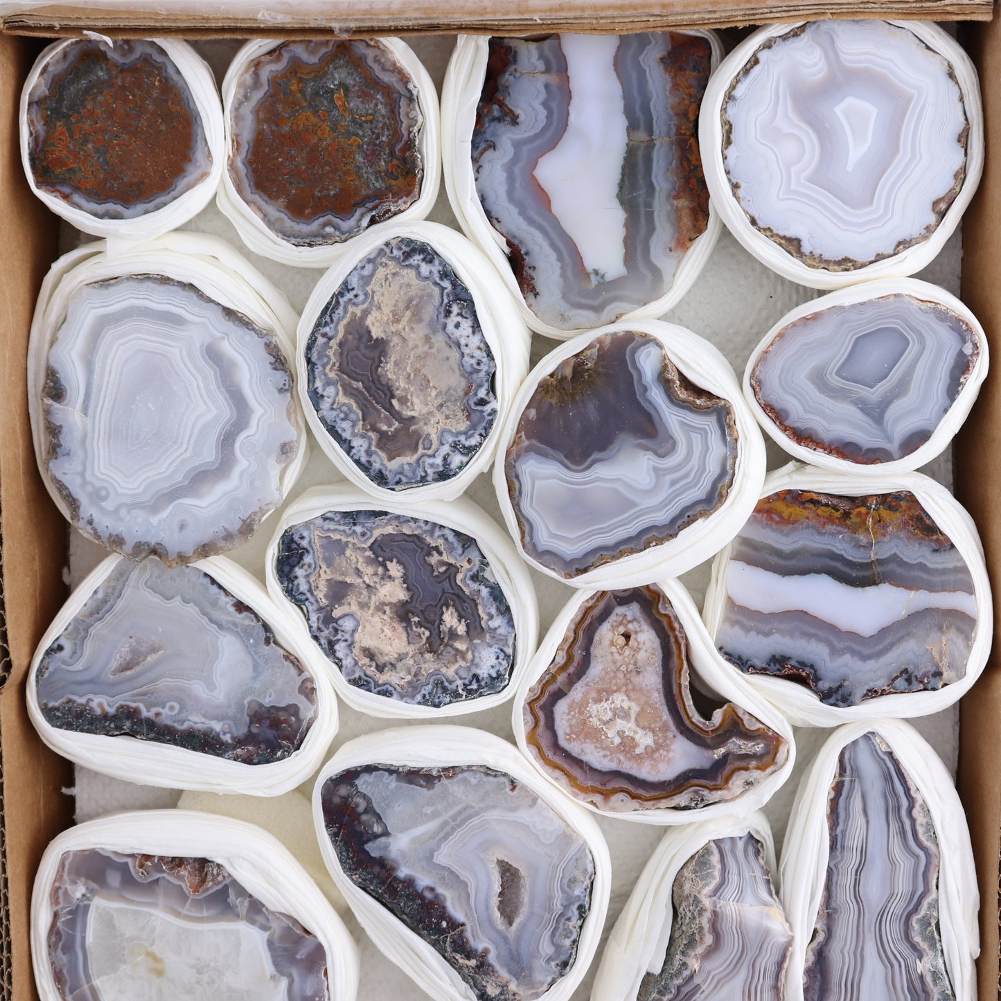 Imperfect Polish Agate Flat