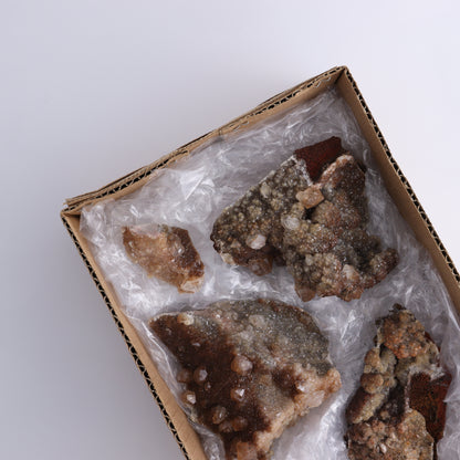 Calcite Flat of 4 - Expert Wholesale and Supplier of Wholesale Crystals & Bulk Gemstones, ["Calcite","close_70","Flats","Mexico"]