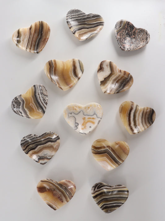 Zebra Onyx Heart Dishes - Expert Wholesale and Supplier of Wholesale Crystals & Bulk Gemstones, []